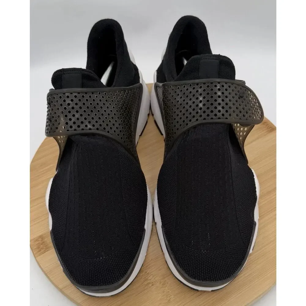 Nike Sock Dart Men’s Size 12 Running Sneakers Shoes Black White 819686-005